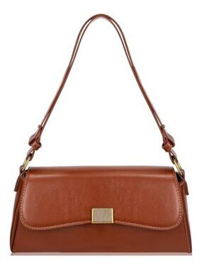 Farcauo Women's Small Satchel Shoulder Bag PU Leather Crossbody Purse